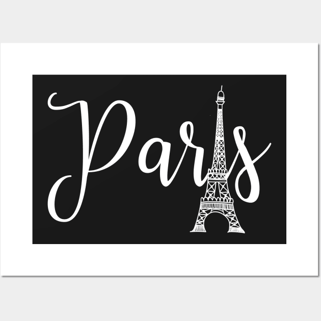 Paris Eiffel Tower Wall Art by letnothingstopyou